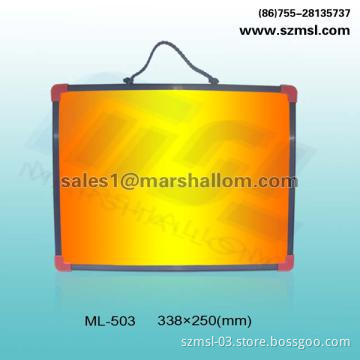 tin sign with handle, metal sign, advertising board